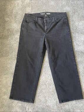 VGC Torrid Perfect Wide Leg Vintage Stretch Black Jeans - Size 12S